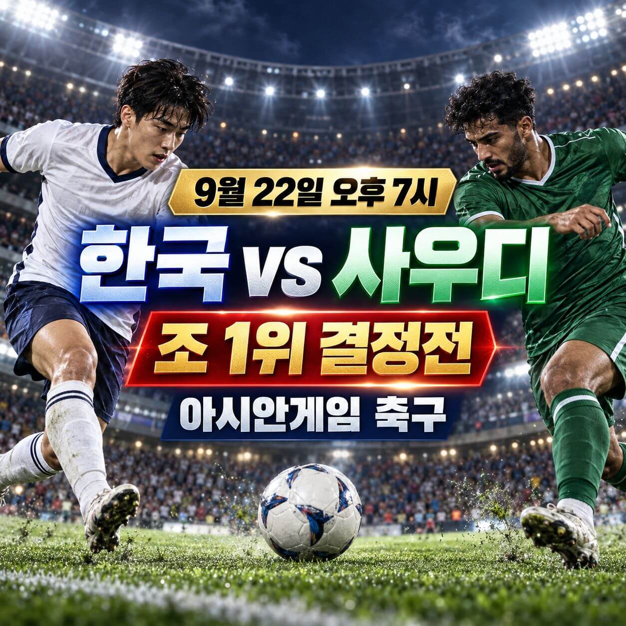 아시안게임 축구 경기일정